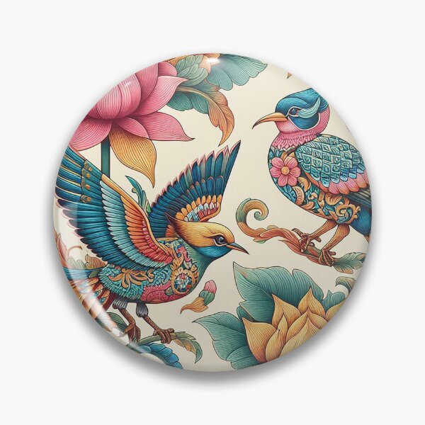 Item preview, Lotus Petal Bird : Thai Floral Elegance   designed and sold by Vanich-Panich.