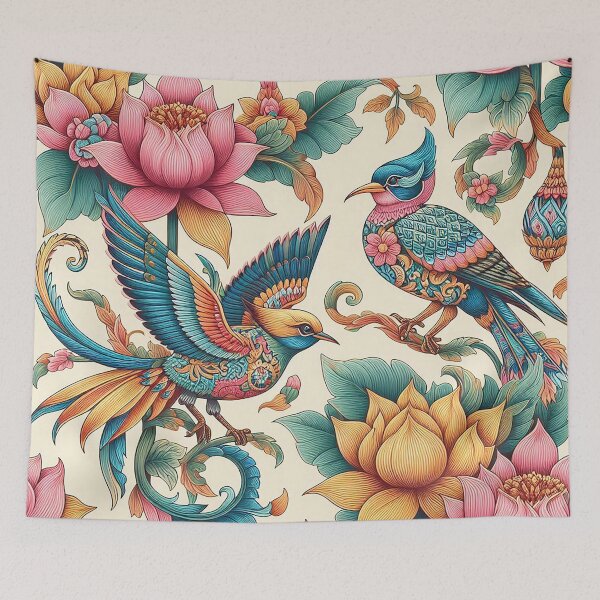 Item preview, Lotus Petal Bird : Thai Floral Elegance   designed and sold by Vanich-Panich.