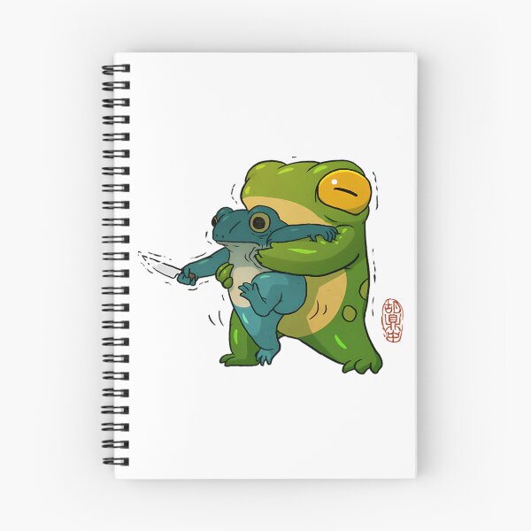 Item preview, Cute Stabby Frog Being Held Back Let It Go Bro Artwork Asian Style designed and sold by agustintr-evino.