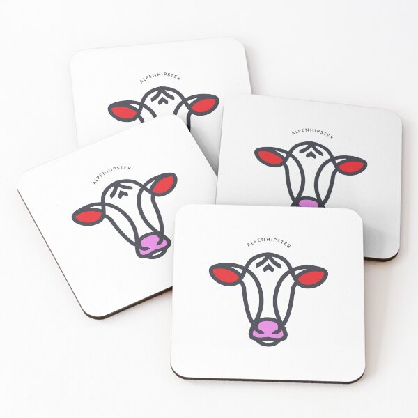 Item preview, Alpine Cow Outline – Modern Design designed and sold by Alpenhipster.