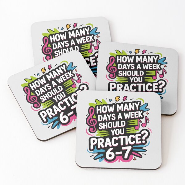 Item preview, How Many Days A Week Should You Practice designed and sold by AniArtPL.