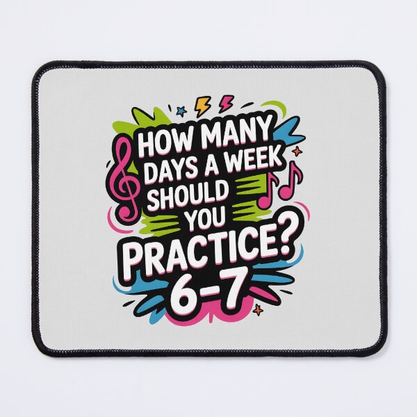 Item preview, How Many Days A Week Should You Practice designed and sold by AniArtPL.