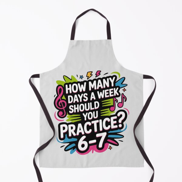 Item preview, How Many Days A Week Should You Practice designed and sold by AniArtPL.
