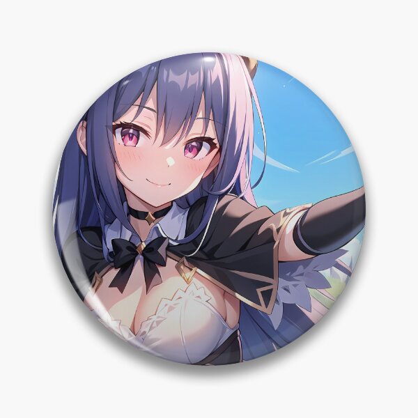 Item preview, Rei Princess Connect Confident Smile Fantasy Castle Anime Girl Waifu designed and sold by thedarvills.