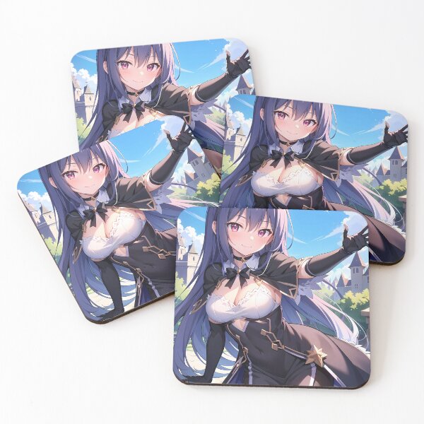 Item preview, Rei Princess Connect Confident Smile Fantasy Castle Anime Girl Waifu designed and sold by thedarvills.