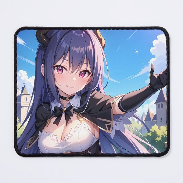Item preview, Rei Princess Connect Confident Smile Fantasy Castle Anime Girl Waifu designed and sold by thedarvills.