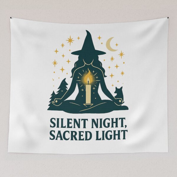 Item preview, Silent Night, Sacred Light designed and sold by TreeWyzard Creations.