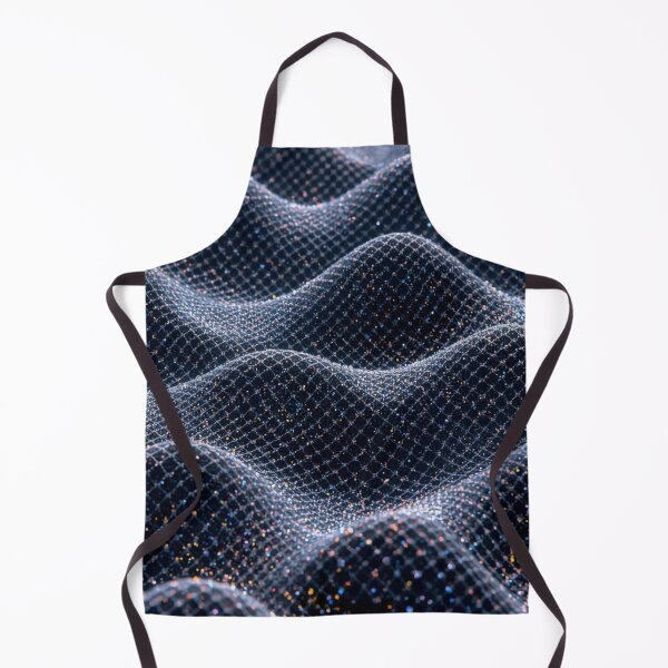 Item preview, Glitter Mesh Wave Pattern Futuristic Sparkle Texture designed and sold by Trueways.