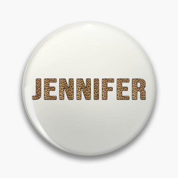 Item preview, Jennifer Name Leopard Print designed and sold by Jeallan Designs.