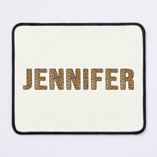 Item preview, Jennifer Name Leopard Print designed and sold by Jeallan Designs.