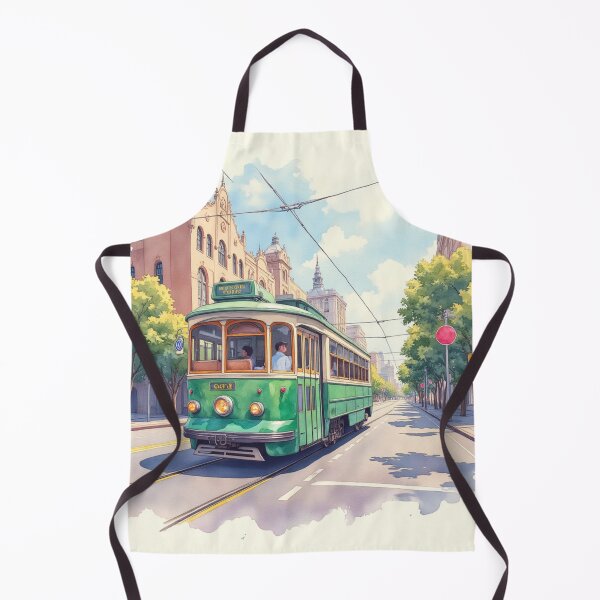Item preview, Victorian Era Tram - Melbourne Nostalgia designed and sold by Ashish1204.
