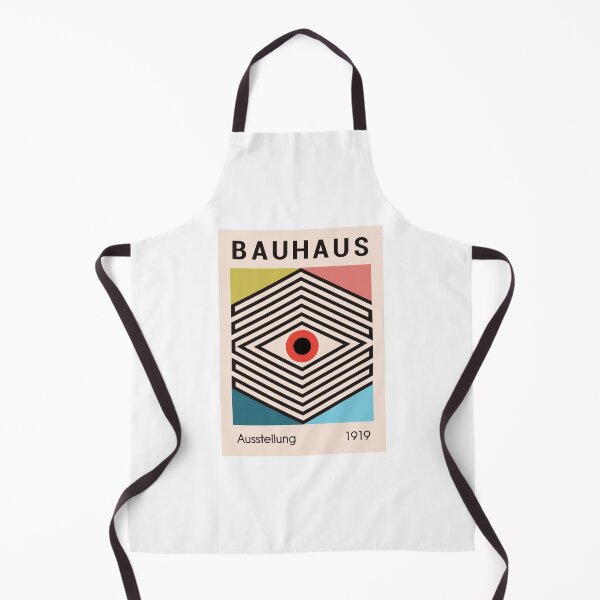 Item preview, Bauhaus 1919 Poster Art With Geometric Diamond Pattern And Bold Central Eye Symbol designed and sold by portokalis.