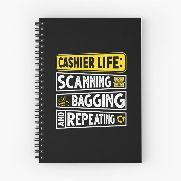 Item preview, Cashier Life Scanning Bagging And Repeating designed and sold by JuanitaJulia.