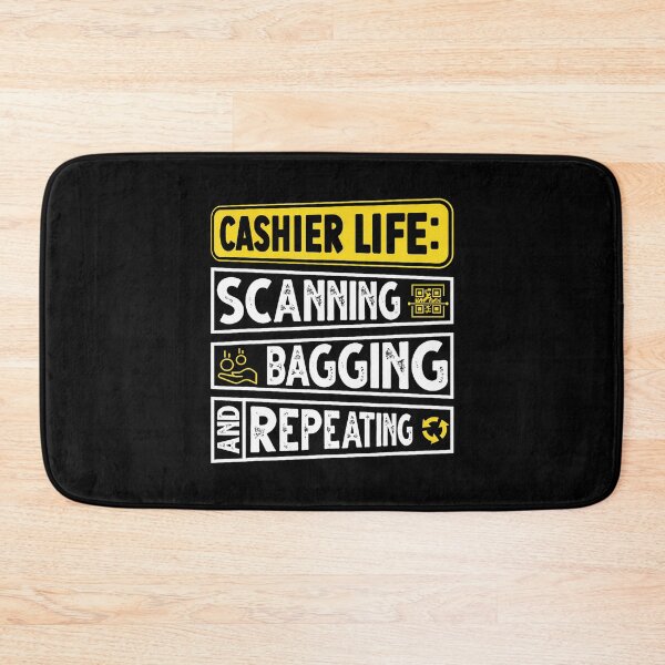 Item preview, Cashier Life Scanning Bagging And Repeating designed and sold by JuanitaJulia.