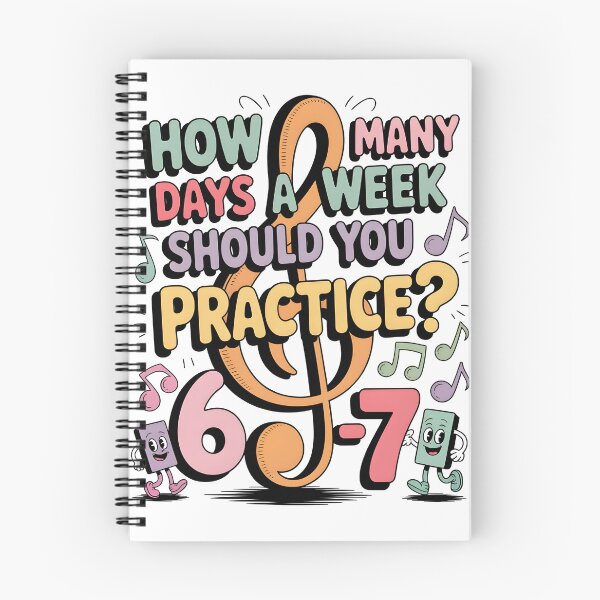 Item preview, How Many Days A Week Should You Practice designed and sold by AniArtPL.