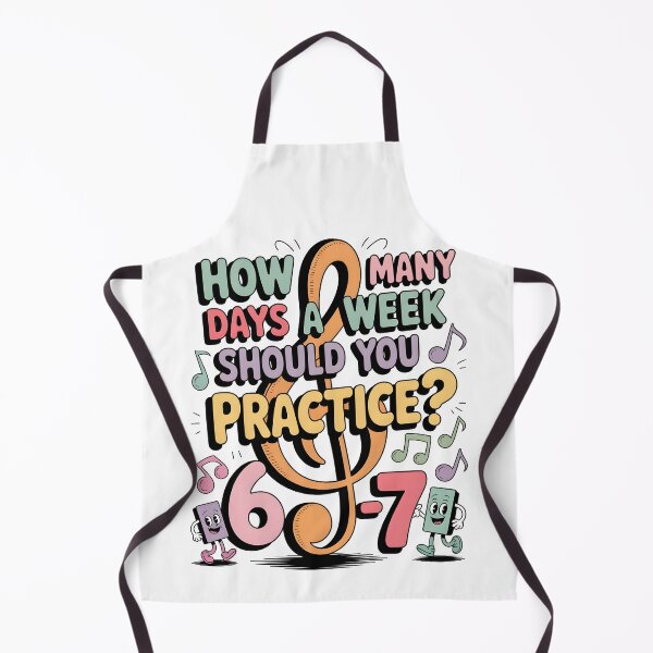 Item preview, How Many Days A Week Should You Practice designed and sold by AniArtPL.