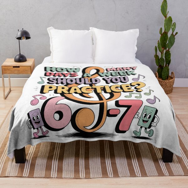 Item preview, How Many Days A Week Should You Practice designed and sold by AniArtPL.