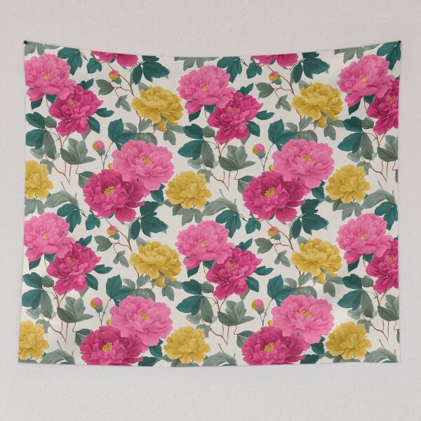 Item preview, Artistic Fresh Peonies Flower For Birthday Surprise designed and sold by RoyalStarsPatts.