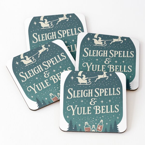 Item preview, Sleigh Spells and Yule Bells designed and sold by TreeWyzard Creations.