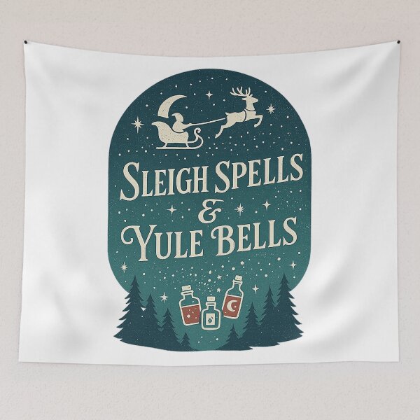 Item preview, Sleigh Spells and Yule Bells designed and sold by TreeWyzard Creations.