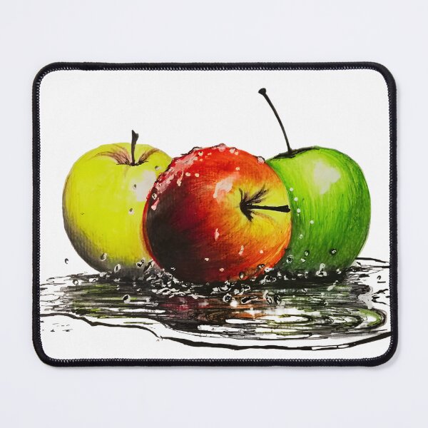 Item preview, Pencil Drawing Apples designed and sold by Dorlax Colours.
