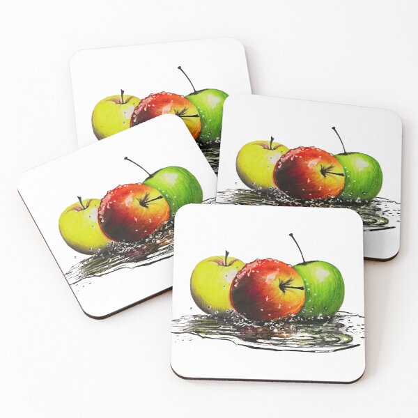 Item preview, Pencil Drawing Apples designed and sold by Dorlax Colours.