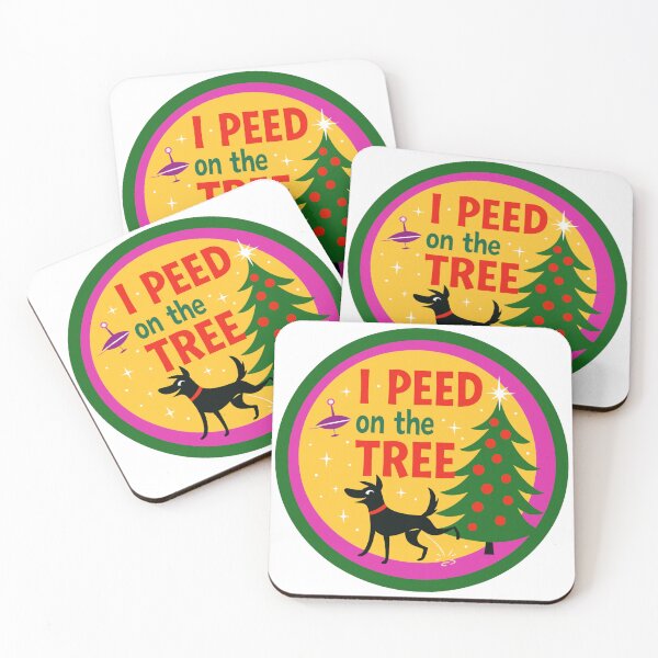Item preview, I Peed on the Tree - Retro Space designed and sold by MaiRoCo.