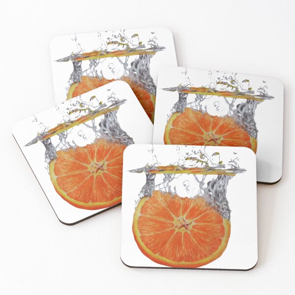 Item preview, Orange In Pencil Art Print designed and sold by Dorlax Colours.
