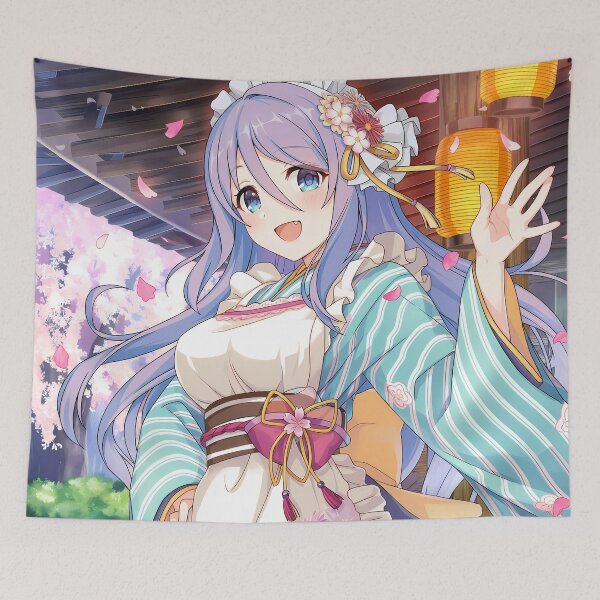 Item preview, Shizuru Sakura Festival Princess Connect Game Anime Girl designed and sold by thedarvills.