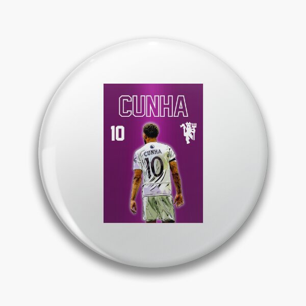 Item preview, Matheus Cunha Manchester United No.10 – Elite Red Devil Artwork | GrizzlyGFX Football Design designed and sold by GrizzlyCollective.