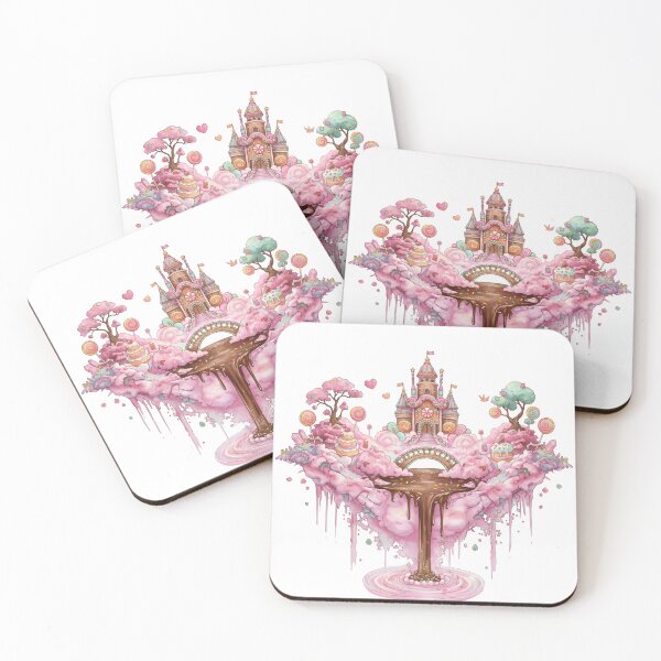 Item preview, Candy Cloud Kingdom – Whimsical Pastel Fantasy Castle designed and sold by ArvionStudio.