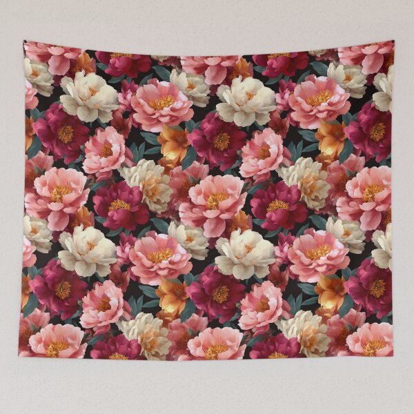 Item preview, Colorful Fragrant Floral Peonies For Garden Party designed and sold by RoyalStarsPatts.