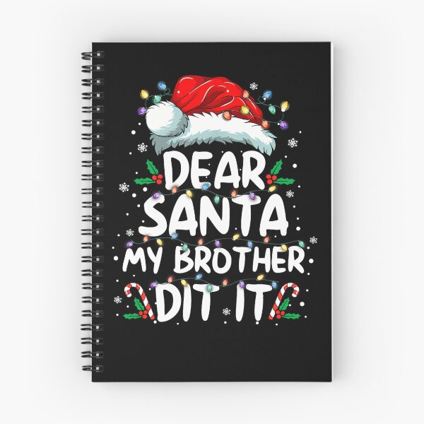 Item preview, Dear Christmas It Santa My Brother Funny Retro Vintage Holiday Did designed and sold by MediarMedic.