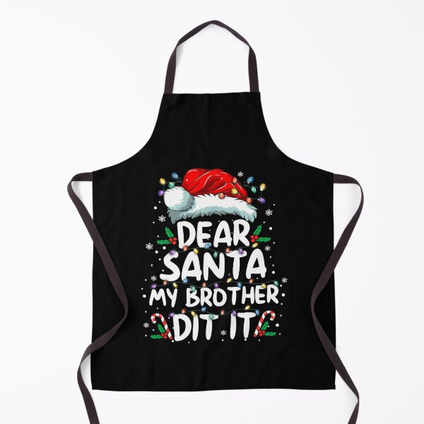 Item preview, Dear Christmas It Santa My Brother Funny Retro Vintage Holiday Did designed and sold by MediarMedic.
