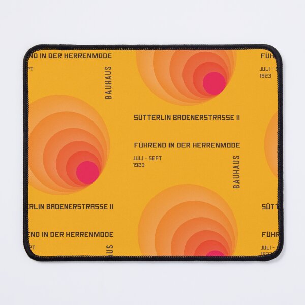 Item preview, Leading In Men's Fashion Poster: Bauhaus Style From July–September 1923 At Sütterlin Badenestrasse II designed and sold by portokalis.
