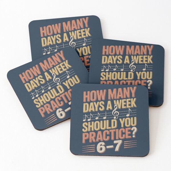 Item preview, How Many Days A Week Should You Practice designed and sold by AniArtPL.