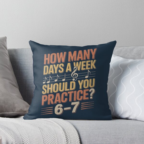 Item preview, How Many Days A Week Should You Practice designed and sold by AniArtPL.