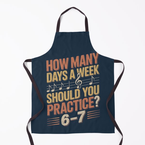 Item preview, How Many Days A Week Should You Practice designed and sold by AniArtPL.