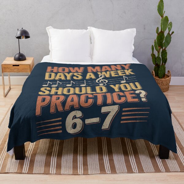 Item preview, How Many Days A Week Should You Practice designed and sold by AniArtPL.