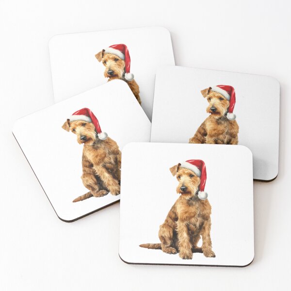 Item preview, Lakeland Terrier Christmas designed and sold by Timeless Bond Designs.