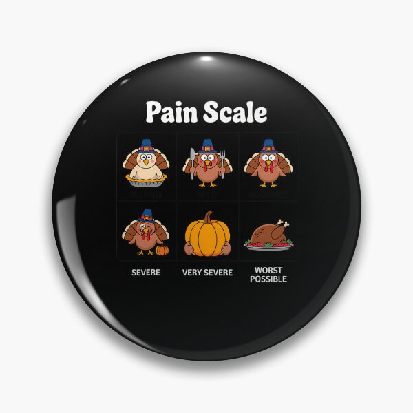 Item preview, Scale Assessment Vintage Nurse Funny Trauma Pain Turkey Thanksgiving Pain designed and sold by PAMELANUNZIO.