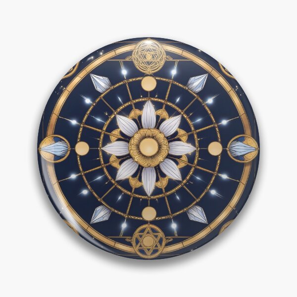 Item preview, Sacred Celestial Mandala – Aura Healing Alignment Seal designed and sold by ArtivaNest.