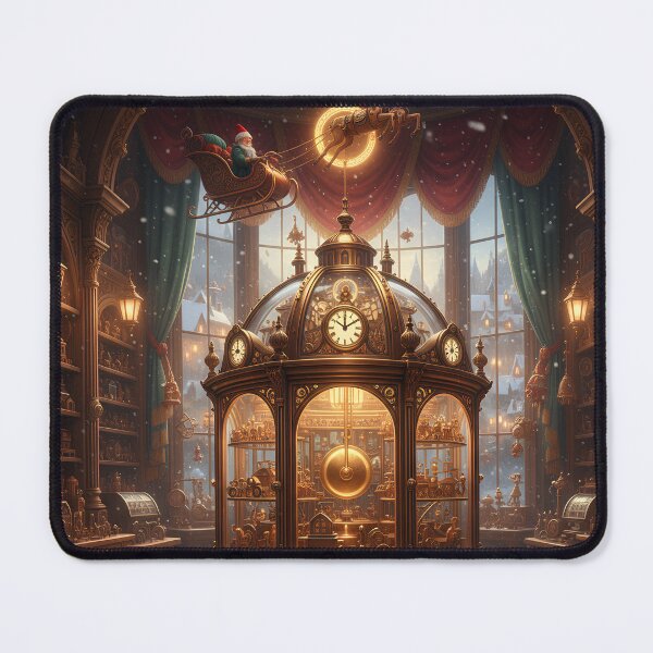Item preview, Steampunk Santa's Toy Factory Showroom designed and sold by Floraphoria.
