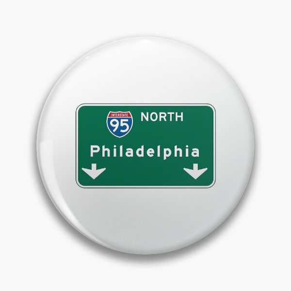 Item preview, Philadelphia Road Sign designed and sold by murray-mckenzie.