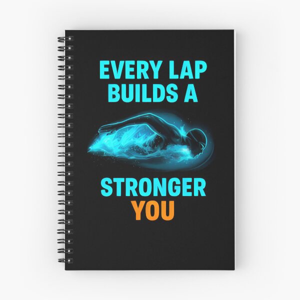 Item preview, Every Lap Builds a Stronger You - Motivational Swimming Graphic | Athlete Gift Apparel designed and sold by endurothreads.