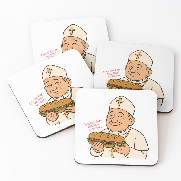 Item preview, Even The Pope Has Been To Wawa A Funny Uplifting Ironic Image About The Loyalty Related To This Special Sandwich Option Supported By The Catholic Church designed and sold by murray-mckenzie.