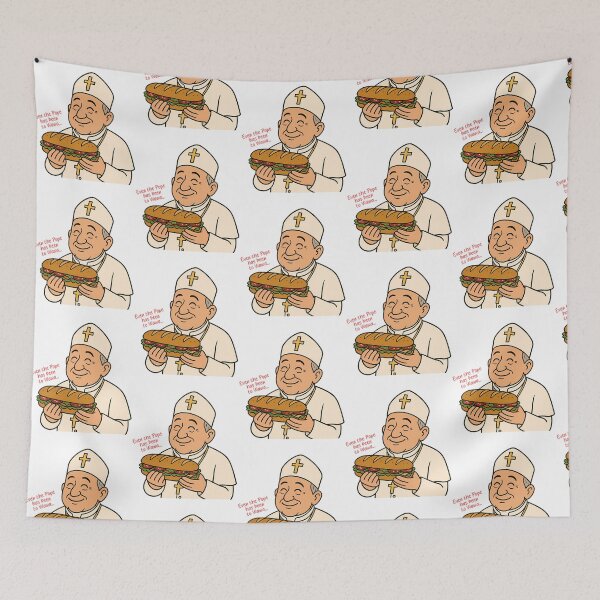 Item preview, Even The Pope Has Been To Wawa A Funny Uplifting Ironic Image About The Loyalty Related To This Special Sandwich Option Supported By The Catholic Church designed and sold by murray-mckenzie.