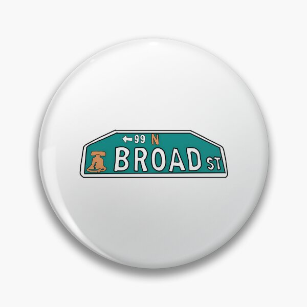 Item preview, Philly Broad St Sign designed and sold by murray-mckenzie.