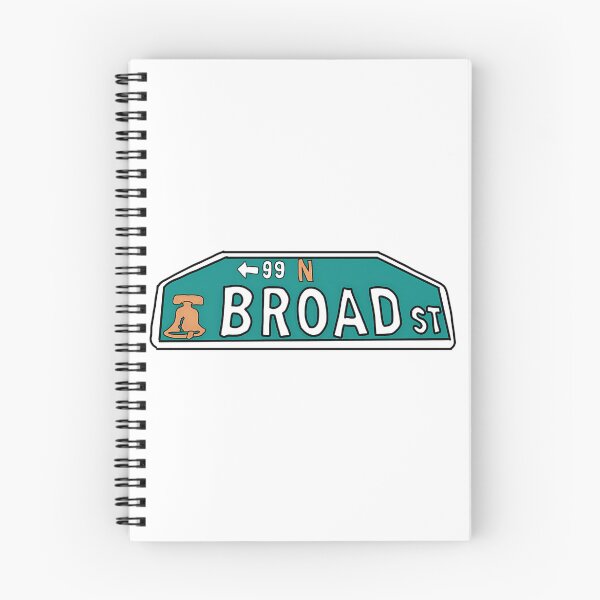 Item preview, Philly Broad St Sign designed and sold by murray-mckenzie.