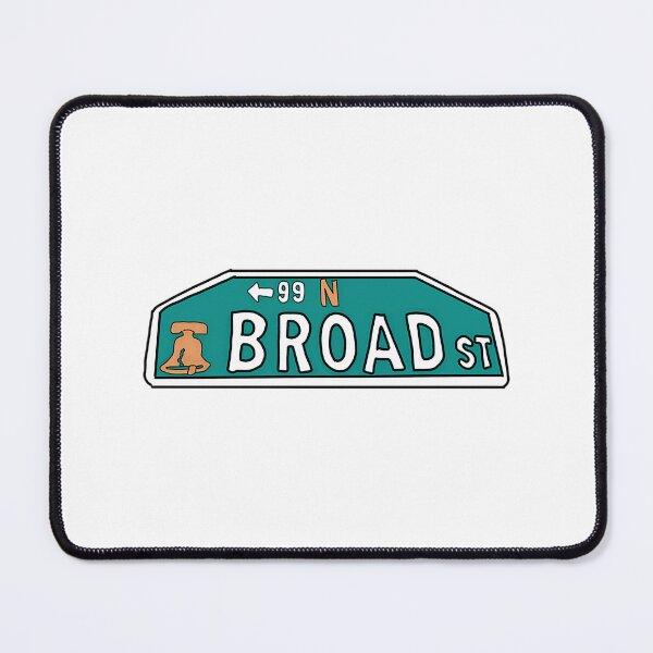 Item preview, Philly Broad St Sign designed and sold by murray-mckenzie.